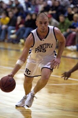 James on the court