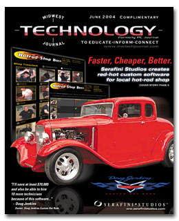 Midwest Technology Journal cover story for June 2004
